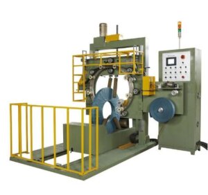 steel slitting coil wrapping machine