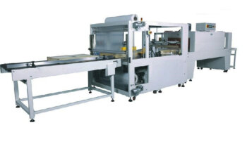 Shrink wrap machine packing door and panels