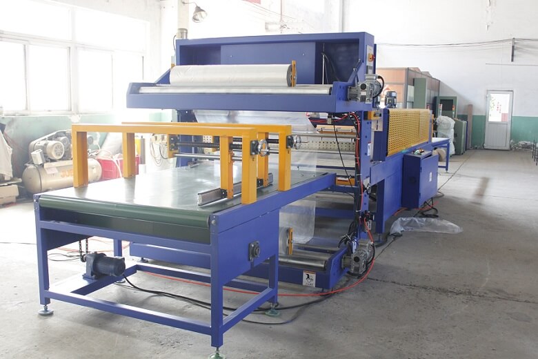 door panel shrink wrapping machine packing Board