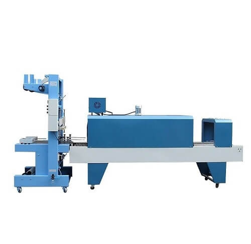 beverage tray sleeve shrink wrapping machine