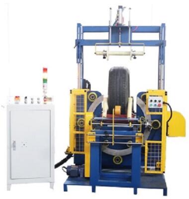 cheap price vertical tire wrapping machine, packaging machine