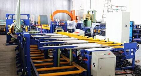 high speed aluminum profile wrapping line-min